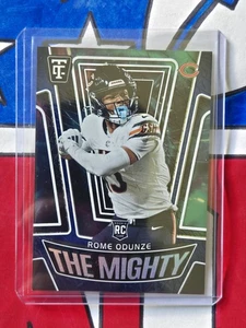Rome Odunze RC- Blue /199- The Mighty #19- 2024 Totally Certified- Bears Rookie - Picture 1 of 2