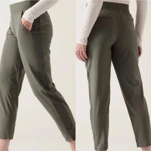 Athleta Olive Green Brooklyn Mid Rise Ankle Pants Size 6 Style 198671-11 - Bild 1 von 11