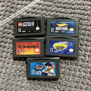Game Boy Advance Game Lot All Tested Bay Blade Bandicoot Lego Star Wars Hot - Picture 1 of 2