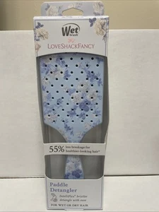 Wet Brush X Love Shack Fancy Paddle Detangler Hair Brush Everblooming Rosettes - Picture 1 of 5