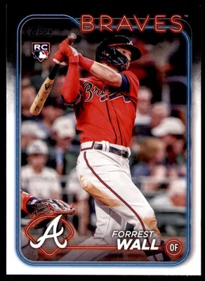 2024 Topps #391 Forrest Wall RC - Image 1 of 2