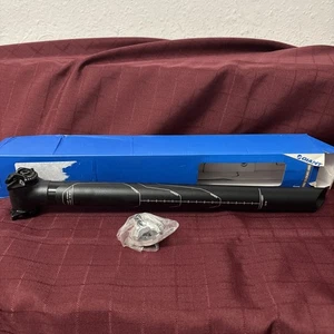 NOS Giant Contact SL Seatpost – Zero Offset – 30.9x400mm – Alloy – Black - Picture 1 of 8