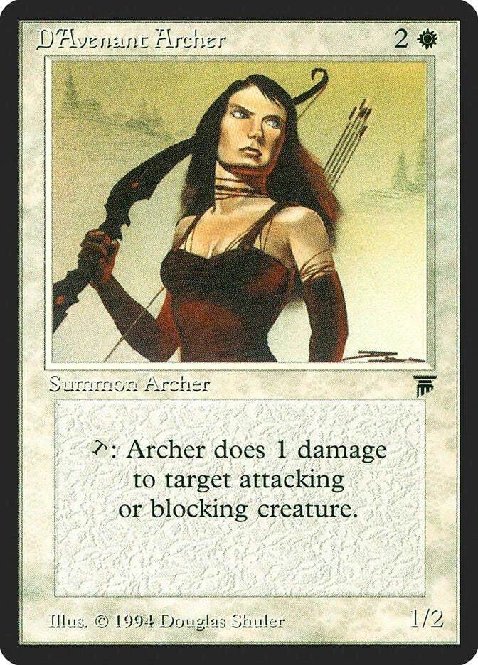 MTG - D'Avenant Archer - Legends - Magic the Gathering - Image 1 of 1