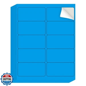 YEGAWEN Versandetiketten Aufkleber, 2"×4" bedruckbares Versandetikett für Laser/Tinte - Bild 1 von 5