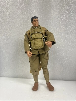 Boneco de ação vintage GI Joe 12" boneca militar Hasbro 1996 com acessórios - Imagem 1 de 4