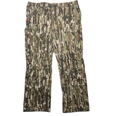 Calça rastreadora acampamento pato 42T 42x34 carga elástica floresta camuflagem caça ao ar livre - Imagem 1 de 4