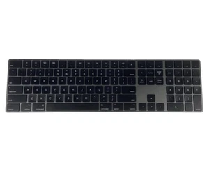Apple A1843 Magic Keyboard w/Numeric Keypad Space Gray - Tested Works - Picture 1 of 3