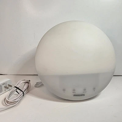 Philips HF3510 Wake-up Light Alarm FM Radio Colored Sunrise Sunset Simulation - Image 1 of 4