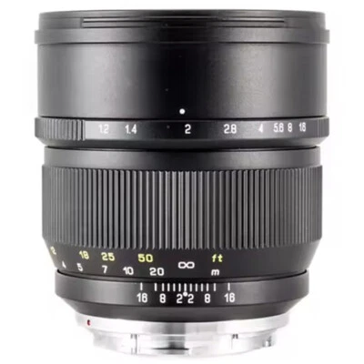 Zhongyi 85mm F1.2 Full Frame Large Aperture Lens for Canon Nikon Sony Pentax L  - Image 1 of 4
