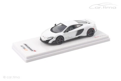 Mclaren 675 Lt Silice Bianco Tsm 1:43 TSM154367 - Immagine 1 di 4