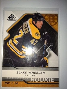 Blake Wheeler 2008/09 SP ¡Juego Usado Novato #04/99! - Imagen 1 de 1
