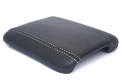 Console Armrest Leather Vinyl Cover for Volvo C30 C70 S40 V50 08-12 Dark Gray - Image 1 of 4