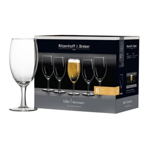 Ritzenhoff Et Breker Vio Verres À Bière Lisses 380 ML 6 Pièces - Bild 1 von 1