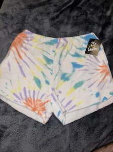 Art Class Girls Medium Tie Dye Shorts Fleece Pull On Nwt. E - Picture 1 of 3