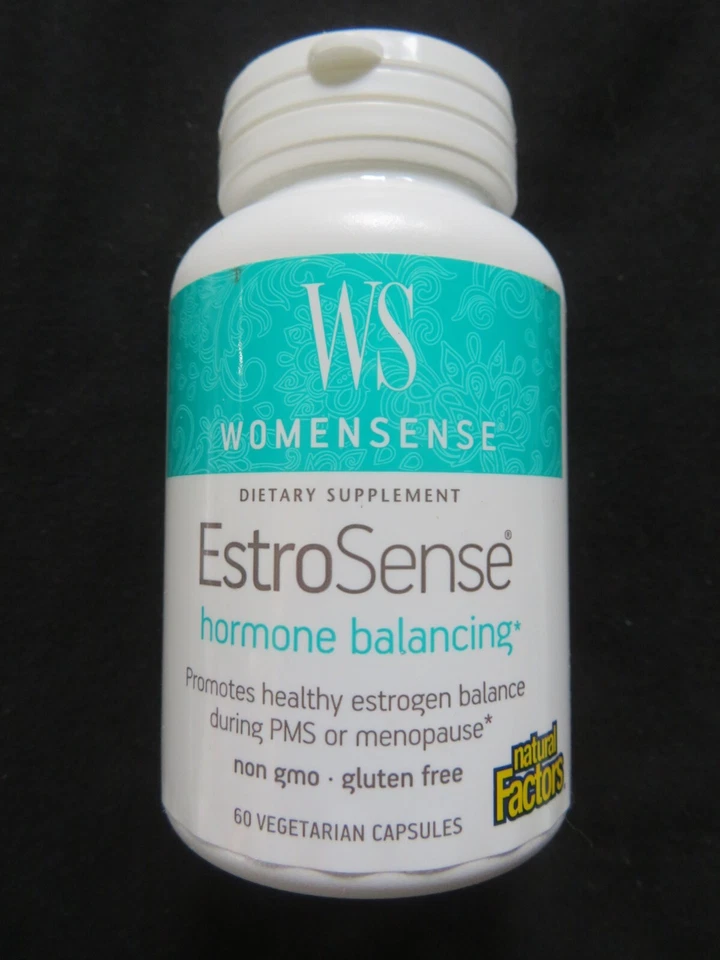 Natural Factors WomenSense EstroSense Hormonal Balance 60 Vegetarian Capsules