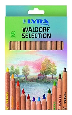 Lyra Super Ferby Farbstifte - Waldorf - verschiedene Farben - 12er Pack