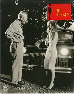 Die Herren AHF Lobby Card Peter van Eyck, Leticia Roman, Astrid Frank, Hubschmid