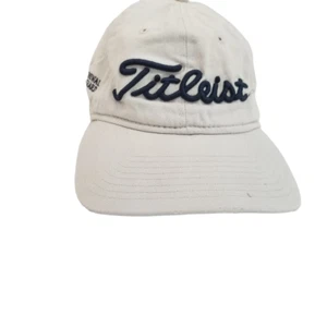 Gorra de golf Titleist con tirantes para hombre adulto ajustable blanca Stonewall sombrero de huerto - Imagen 1 de 13