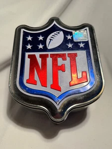 NFL Tin container 8inches tall great for storing stuff - Picture 1 of 7