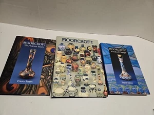 3 MOORCROFT hardcover book w/dj lot WINDS OF CHANGE Phoenix Years POTTERY GUIDE - Picture 1 of 2