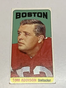 1965 Topps #1 Tommy Addison SP - Picture 1 of 2