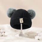 Knitted Hats Doll For Boys Winter Baby Girls Infant Cap Warm Kids Baby Care