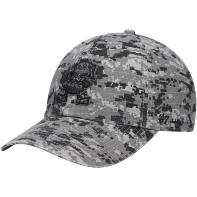 Cleveland Browns NFL '47 Winter Camo Clean Up Relaxed Adjustable Cap Hat $28 - Image 1 of 4
