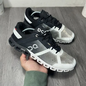 on cloudflow 2.0 mens size 8.5 shoes white black athletic running sneakers - Picture 1 of 12