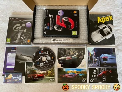 Gran Turismo 5 Collectors Edition PS3 - UK PAL VGC CIB Post Cards Guide Sleeve - Image 1 of 4