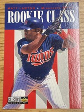 1996 Collector's Choice Minnesota Twins Baseball Card #34 Matt Lawton RC