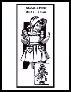 VESTIDO Pinafore Traje de sol Traje de juego GORRO Patrón BEBÉ NIÑA Niño Sombrero 1-3 ~MO 5113~ - Imagen 1 de 6