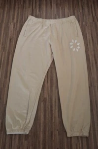 adidas Bold Fleece Pants Tan Men's XXL HC8610 Good Clean Condition MMM - Picture 1 of 4