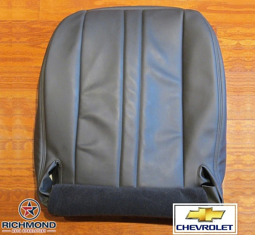 2005 06 Chevy Kodiak C/K 4500 5500-Capa de Assento de Vinil Inferior Lateral Driver Cinza Escuro - Imagem 1 de 4