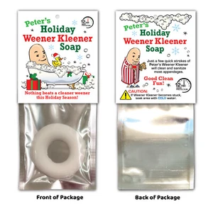 XMAS Weener Cleaner Soap Willy Weiner GAG GIFT Party Adult Prank White Elephant - Picture 1 of 8