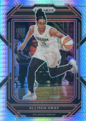 2023 Panini Prizm WNBA ALLISHA GRAY #45 SILVER HYPER PRIZM DREAM - Image 1 of 2