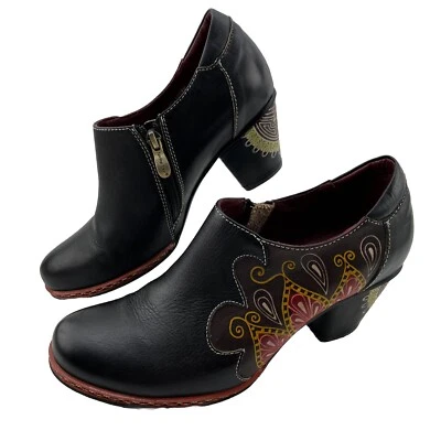Spring Step L`Artiste Mujer Zami Shootie Multicolor Negro EU 39 / US 8 - 8.5 Foto 1 de 4
