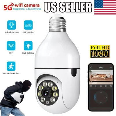 BOYKEEP Wireless Security Camera System Outdoor Home 5G Wifi Night Vision Cam 1080P US