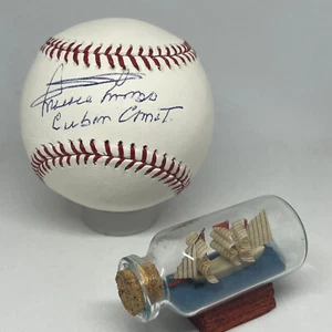 Minnie Minoso signed Rawlings OML Baseball JSA COA Inscribed Cuban Comet A3628 - Picture 1 of 1
