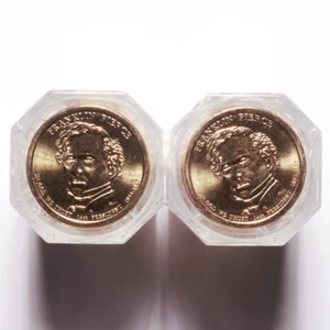 2010 P-D Pierce Presidential Dollar $20 Rolls PCGS BU FDOI - Picture 1 of 2