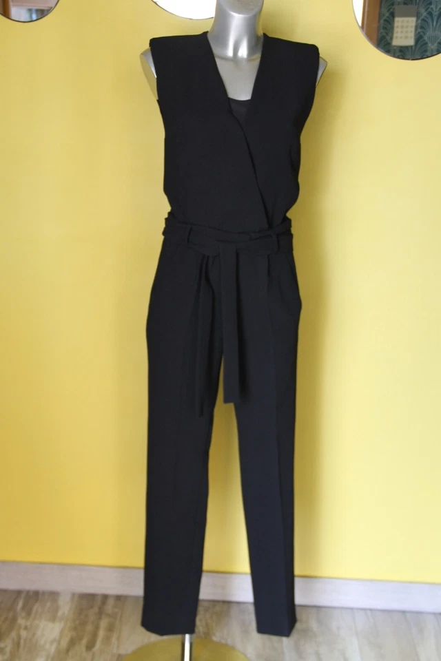 Schöne Schwarze Kombination MAJE Größe 34 FR Sehr Guter Zustand - Bild 1 von 4