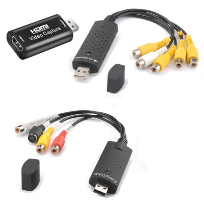 USB Video Capture Card Video Audio Capture Stick 1-Way 4-Way USB2.0 USB3.0 1080P - Image 1 of 4