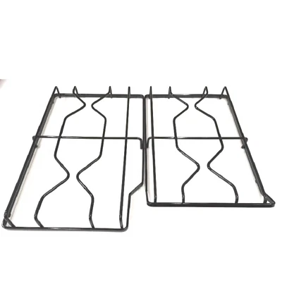 Ariston coppia 2 griglie piano cottura 4 fuochi nere C00032561 C00032437