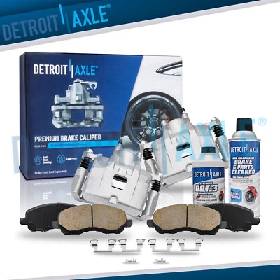 Pinzas de disco delanteras pastillas de freno de cerámica para Chrysler 200 Dodge Caliber 2007-2014 Foto 1 de 4