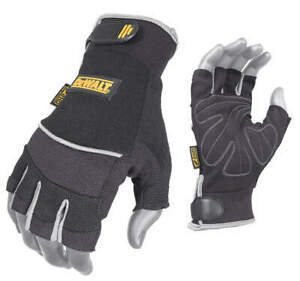 DEWALT DPG230 Synthetic Leather Technician's Fingerless Glove