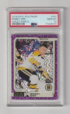 2018-19 O-Pee-Chee Platinum Violet Pixels Bobby Orr PSA 10 Gem Mint Pop 2