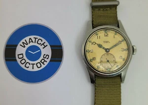 Herren Ebel Militär Handarmbanduhr (769) - Bild 1 von 5