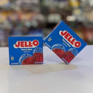 Jell-O Berry Blue Gelatin 85g x 2 Boxes USA Import - Picture 1 of 4