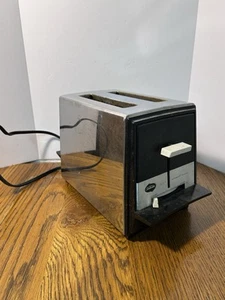 Vintage Sunbeam Chrom Toaster 2 Scheiben Modell T-65 Made in USA getestet funktioniert - Bild 1 von 17