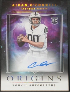 Aidan O'Connell 2023 Panini Origins Rookie Autograph Las Vegas Raiders Auto RC - Picture 1 of 2
