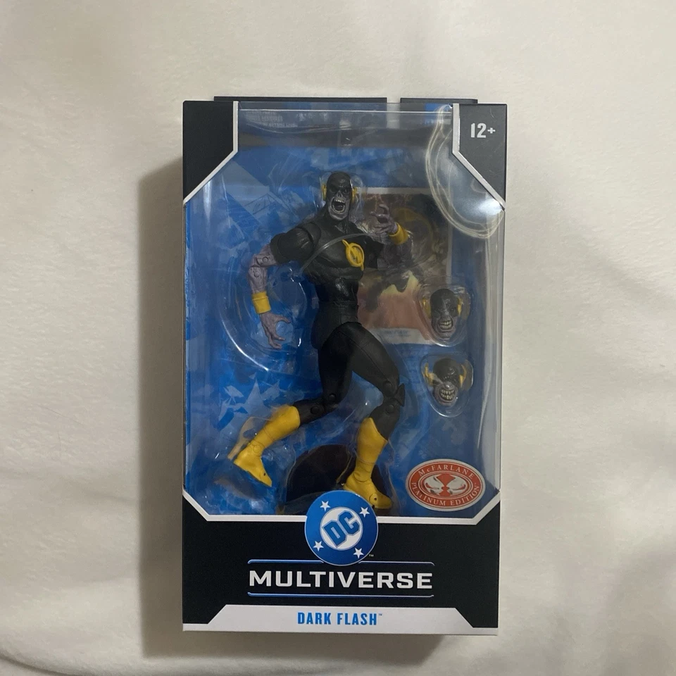 Figura de acción DC Multiverse Dark Flash rojo edición platino 7” McFarlane juguete NUEVO Foto 1 de 4
